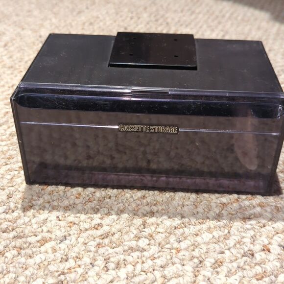 Vintage Car & Home Cassette Case Organizer Mount Labels Holds 12 - Picture 4 of 6